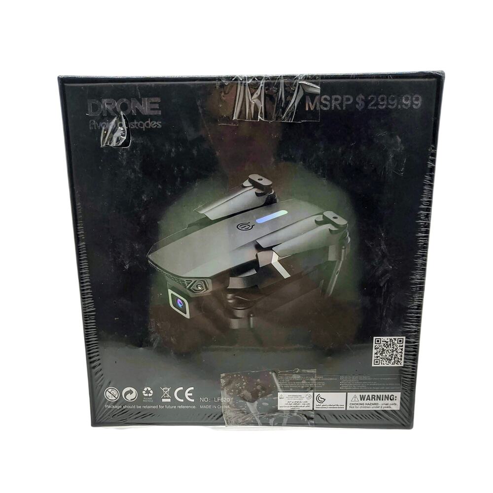 LF620 Foldable Camera Drone – HD Video, Avoids Obstacles, Portable Quad